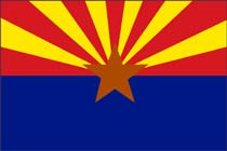 Flag of the US State of Arizona