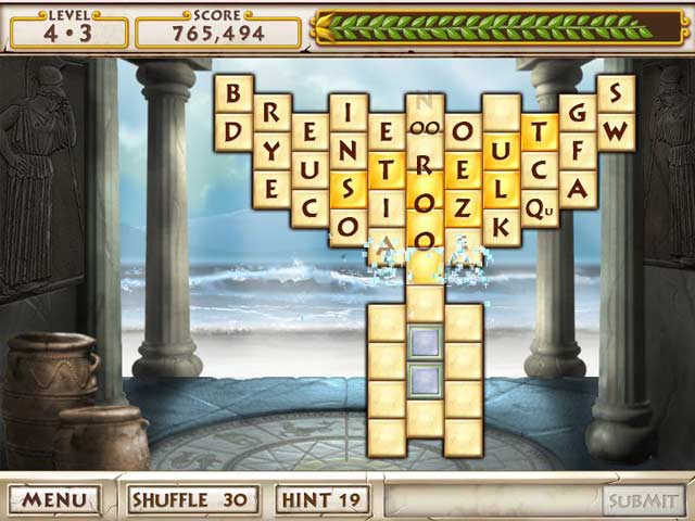 Acropolis Word Game
