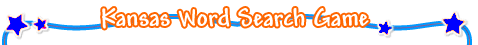 Kansas Word Search Game
