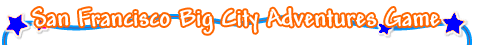 San Francisco Big City Adventures Word Search Game