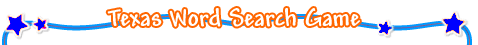 Texas Word Search Game