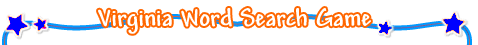 Virginia Word Search Game