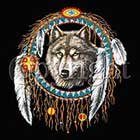 Dream Catcher Wolf T-Shirt