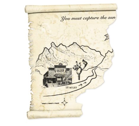 The first part of Jeremiah's torn map