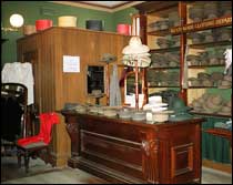 Recreation of clothing shop at Ballarat