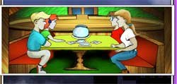 Ace Detectives at their case meeting