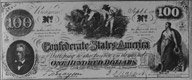 Confederate bank note