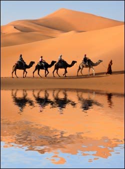 Water in the desert