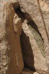 The rock door opens