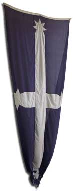 Southern Cross flag from Eureka stockade