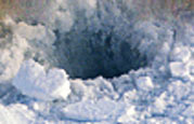Hole in the ice