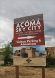 Welcome to Sky City Cultural Center, Acoma Pueblo Nation, New Mexico Arizona 