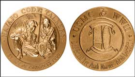 Congressional Gold Medal awarded to the Code Talkers