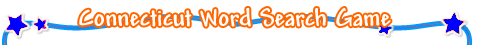 Connecticut Word Search Game