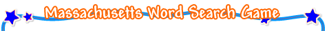 Massachusetts Word Search Game