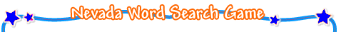 Nevada Word Search Game