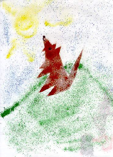 Coyote and the Giant by Jordan